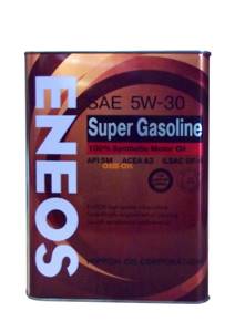 Моторное масло Eneos Super Gasoline Synthetic SAE 5w30, 4л